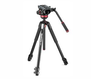 Kit Trípode De Video Manfrotto Mt 055 Xpro3 + Cabezal