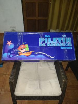 Pileta marca piletin, 250x270x60. Reforzada un solo uso