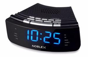 Radio Reloj Despertador Noblex Rj950 Am/fm Alarma Doble Gtia