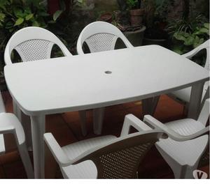 VENDO JUEGO COMEDOR DE JARDIN