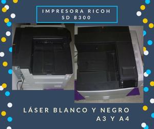 Vendo impresora Ricoh sd  láser blanco y negro [A3 -