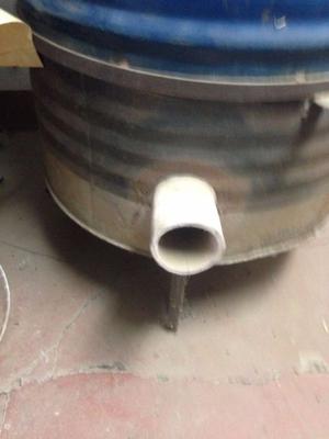 horno ceramica carga frontal a gas envasado