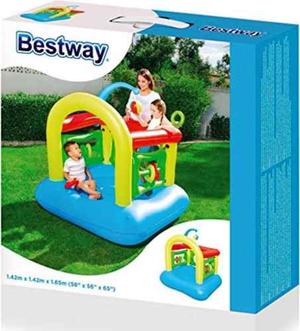 Centro Juegos Inflable Pelotero Castillo Bestway 142x142x165