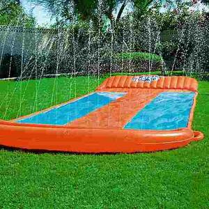 Pista De Agua Triple Inflable H2o Go Bestway