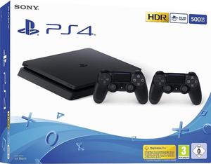 Play station 4 nueva, en caja cerrada, dos joisticks 500gb