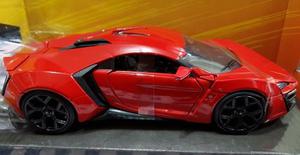 Rapido Y Furioso 7 Dominic Toretto Lykan Hypersport Esc1/24