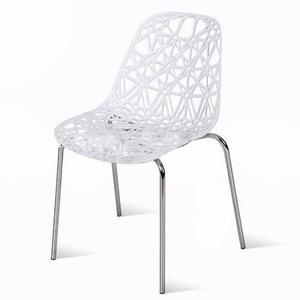 Silla Eames Bertoia Diseño Reforzada Cromada Oficina Oferta