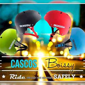 Cascos Boissy Roller Skate Longboard Bicicleta Monopatin Rey
