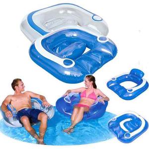 Colchoneta Inflable Bestway - Sillon Con Posa Vaso Pileta