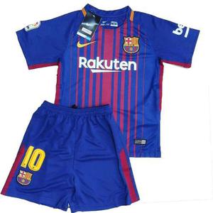 Conjunto Bar Messi Niño Original Titular Y Suplente !!