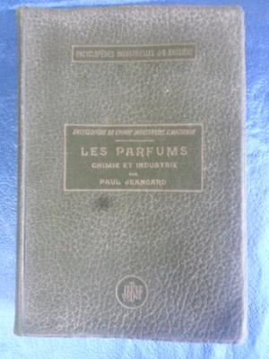 Antigua enciclopedia química e industria LOS PERFUMES