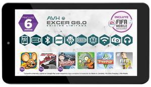 Avh Excer 7 G6.0 Tablet Android 5.1 8gb C/juegos Ea Preload