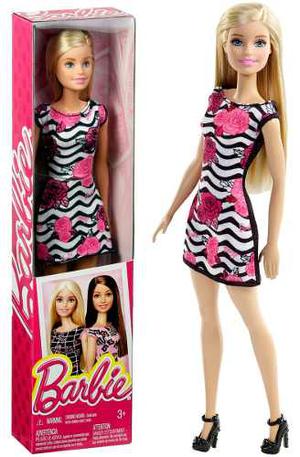 Barbie Muñeca Articulada Clásica Mattel Juguete Promo