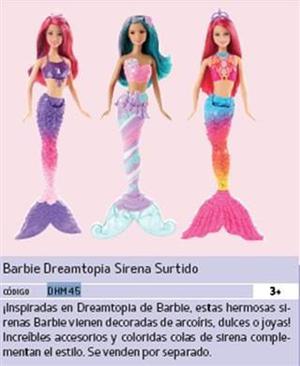 Barbie Reinos Mágicos Sirena Surtido