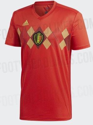 Belgium  mundia rojo thai camiseta de futbol