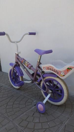 Bicicleta para niña r12 cel 