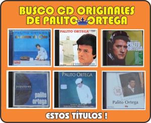 COMPRO CD DE PALITO ORTEGA
