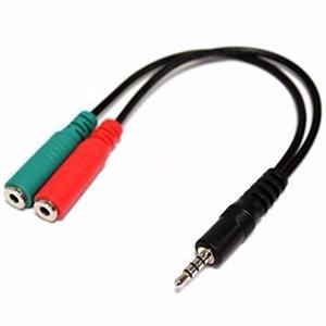 Cable Adaptador Sonido Para Celular Y Ps4 A Mic Y Auricular