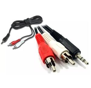 Cable Conexion Plug 3.5 A 2 Rca Profesional Super Oferta Cjf