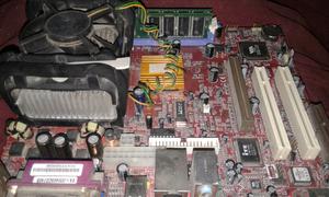Combo de mother+Pentium 4+1 gb de memoria