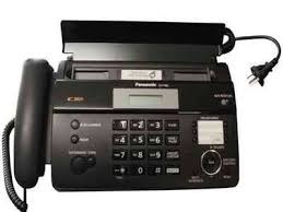 Fax Personal Panasonic Kx-ft982ag-b (negro) Joya!
