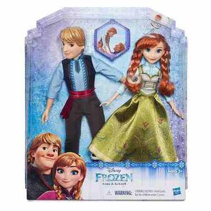 Frozen Anna Y Kristoff Pack 2 Muñecos Disney - Hasbro