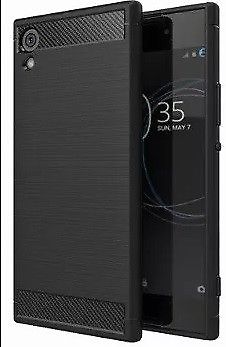 Funda Tpu Fibra Carbono Rugged Sony XA1 Moto Z2 Play Samsung