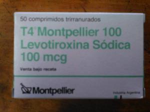 Levotiroxina Sodica 100 mcg T4 Montpellier