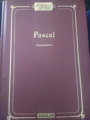 Libro Pensamientos de Blaise Pascal