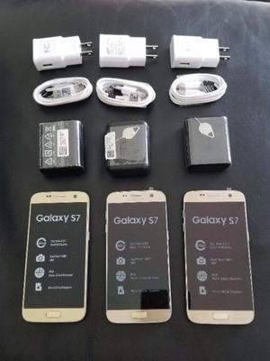 Lote Samsung Galaxy S7 - 3 Celulares Nuevos Con Detalles