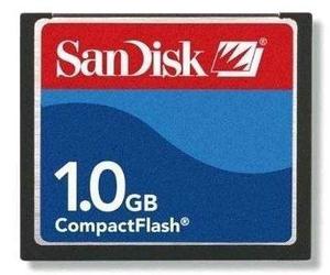Memoria Compact Flash 1gb Sandisk Control Numerico Cnc Cf