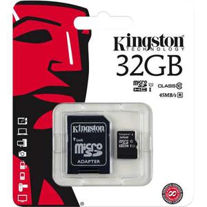 Micro Sd 32gb Kingston Clase 10 G2 - Oferta