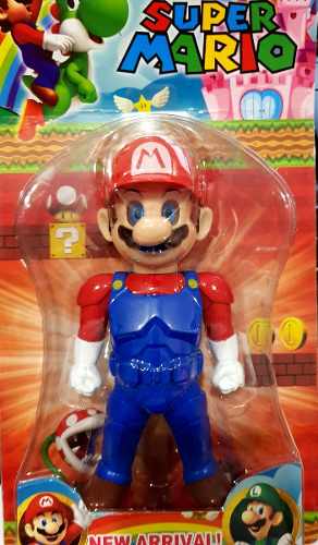 Muñeco Mario O Luigi De 19 Cm C/luces Y Música Del Juego !