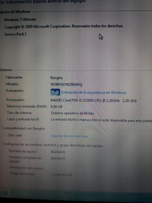 Notebook Banhgo impecable