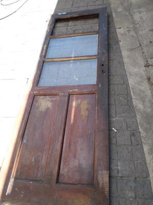 Puerta madera vintage