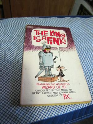 THE KING IS A FINK! - Libro humor grafico - USA 