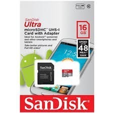 Tarjeta Memoria Micro Sd Sandisk Ultra Hc Clase gb Hd