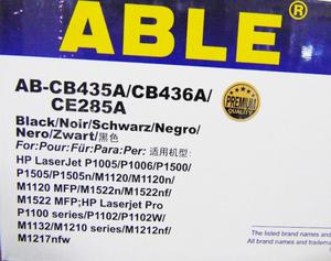 Toners Able Ab-cb435/ Cb436a/ Ce285a Negro