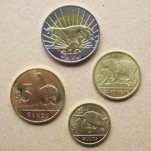 Uruguay - Lote Monedas 1, 2, 5 Y 10 Pesos  ¡