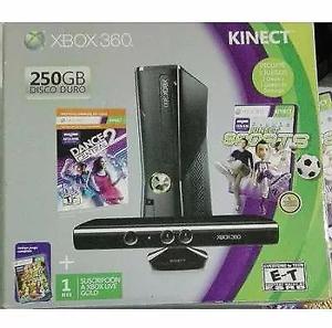 Xbox gb + Kinect + Mando + Juegos