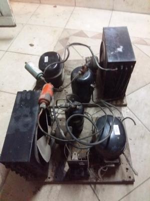 2 motores completo para heladera comercial
