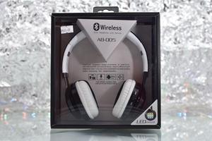 Auriculares Bluetooth con luces - microsd - Aux - Radio Fm