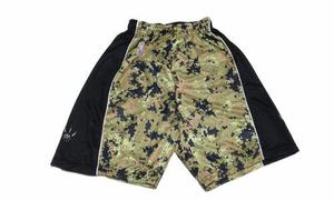 Bermuda Basquet Nba Raptors Verde Camuflado