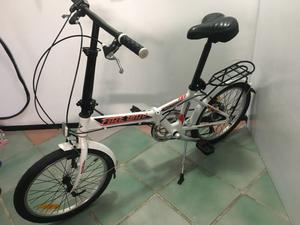 Bicicleta Plegable de Aluminio