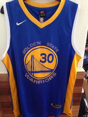 Camiseta Basquet Nba Golden State Warriors Curry Azul Falla