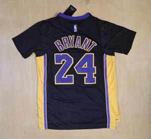 Camiseta Nba Con Mangas Angeles Lakers Bryant Envios!