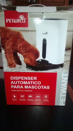 Dispenser automatico para mascotas!!