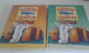 Enciclopedia Escolar Billiken De Lengua. 2 Tomos.