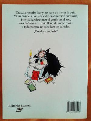 LEE CON DRACULA Libro Infantil Ilustrado.