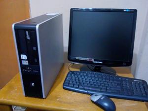 PC HP compaq  core2duo ghz-teclado mouse y